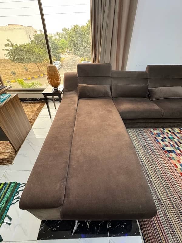 L shape sofa bed for sale 1