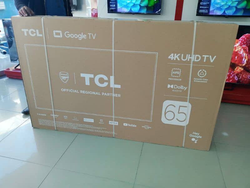 Tcl 65 inch 4k LCD 0