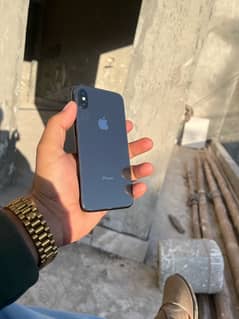 iPhone X black clr 64gb