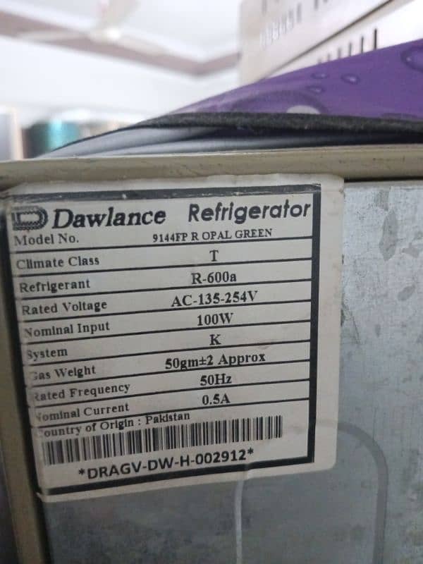 Dawlance refrigerator 5