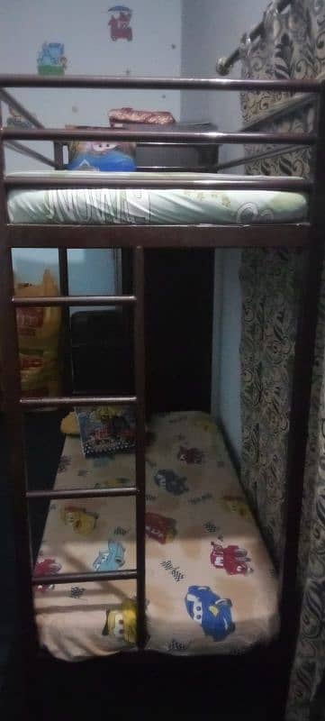 KIDS BUNK BED WITH MATRESS 4