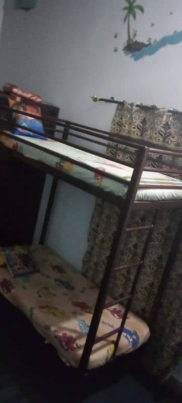 KIDS BUNK BED WITH MATRESS 5