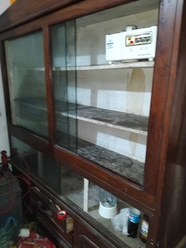 Wooden Showcase for sale 1