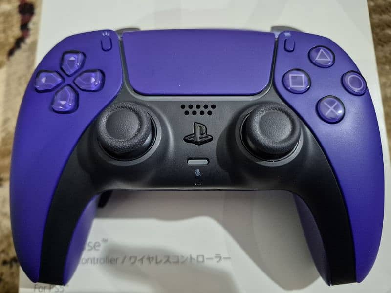 PS5 Dualsense Controller Galactic Purple with box 1