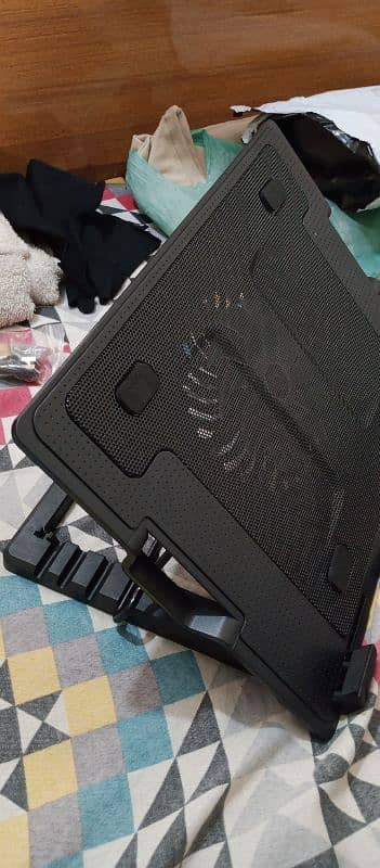 2 in 1 Laptop cooler pad and stand for 4500 1