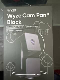 wyze camera pan black