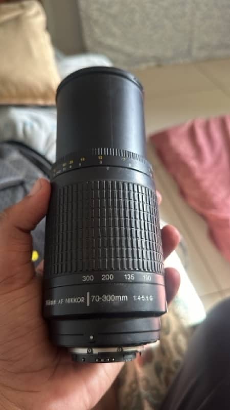 Nikon D750 with lens 70 300 & 50mm 7