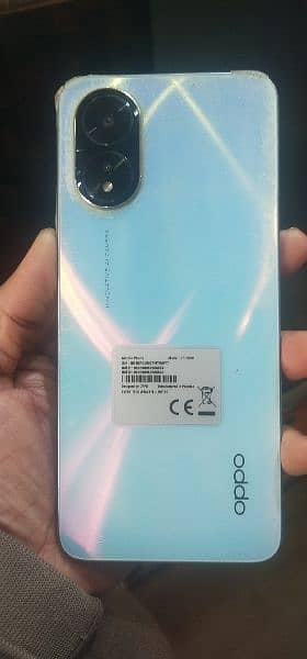 Oppo A 18 With box 11 month wrranty 0