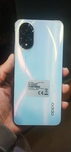 Oppo A 18 With box 11 month wrranty 1