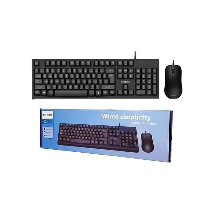 Philips Keyboard And Mouse C214 0