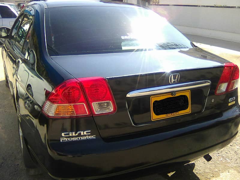 HONDA CIVIC EXi 2004 PROSMATIC BLACK AUTOMATIC BEHTREEN CONDITION 11