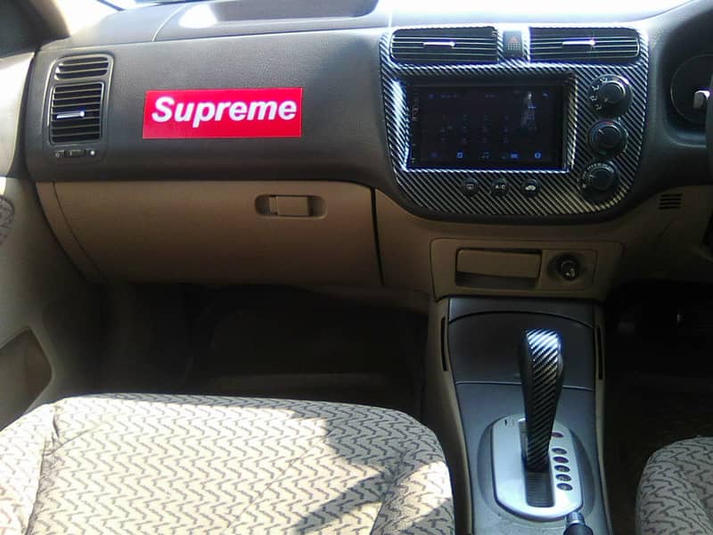 HONDA CIVIC EXi 2004 PROSMATIC BLACK AUTOMATIC BEHTREEN CONDITION 13