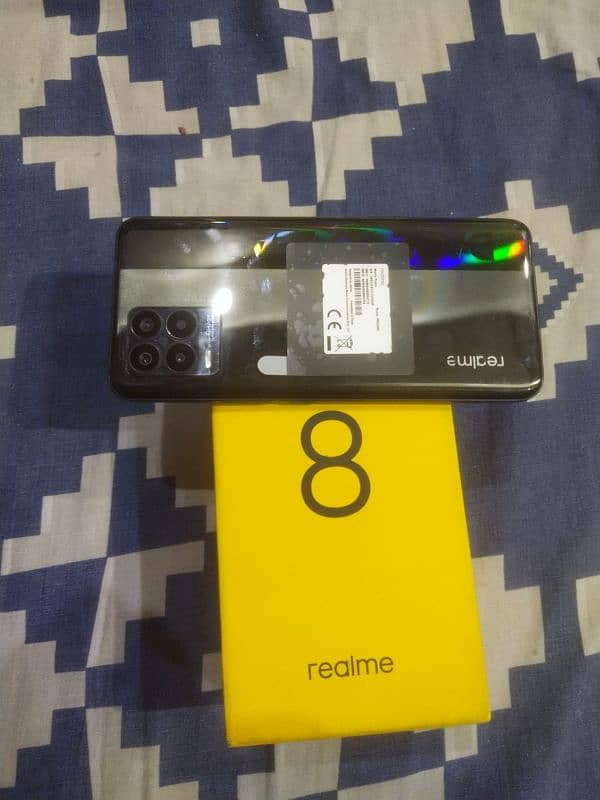 Realme 8 Screen frienger 8/128 All okay set me koi problem nhi hai 1