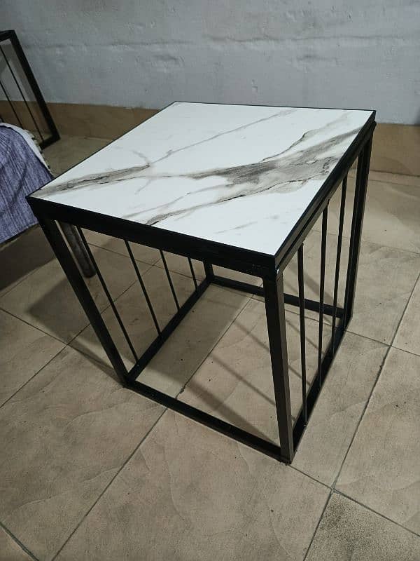 Tables Set For sale Wooden Top | 1 (big) + 2 (small) 1