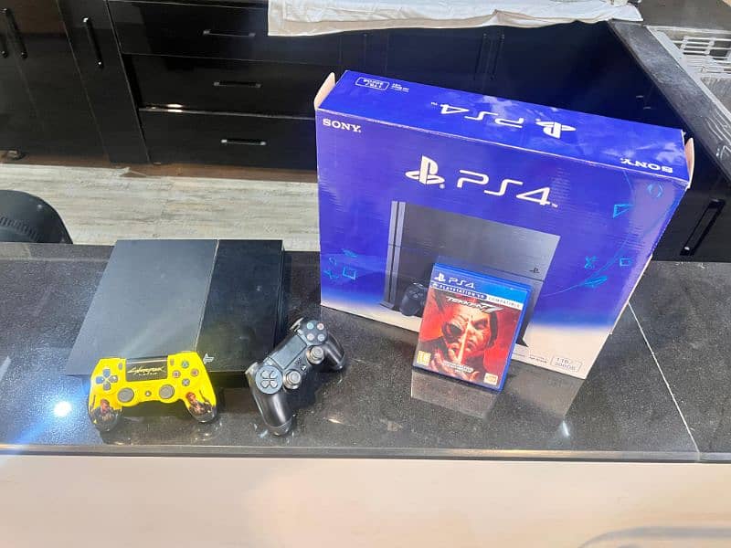 Ps4 500 GB with BOX 0