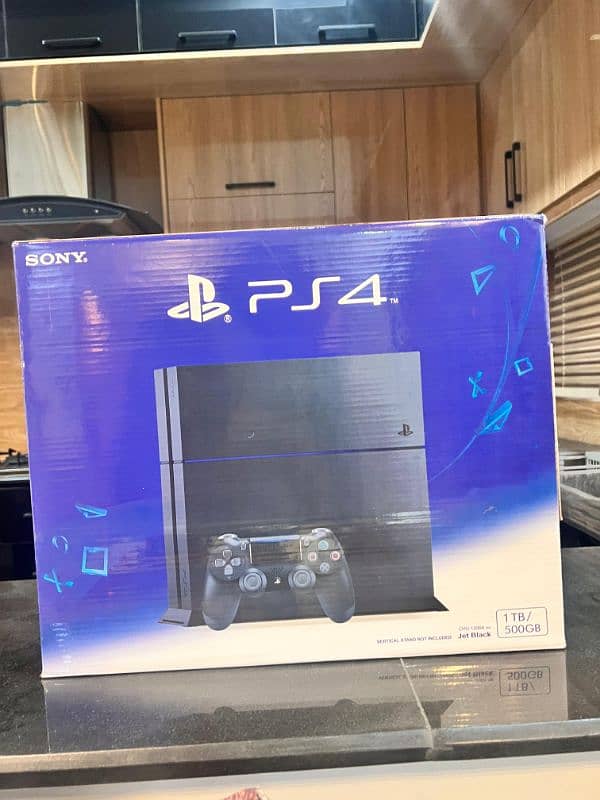 Ps4 500 GB with BOX 10