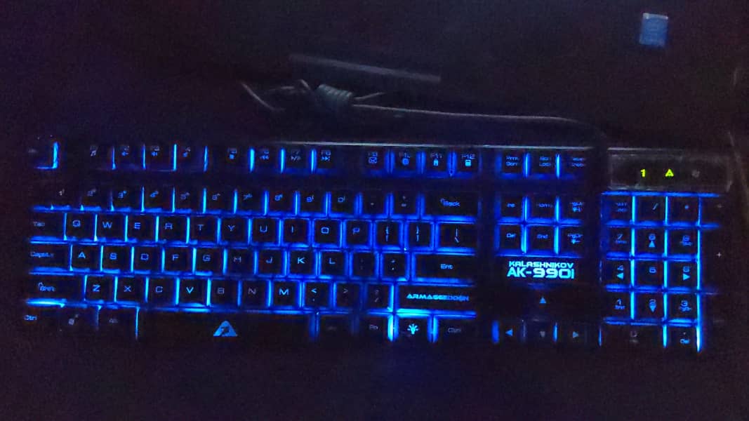 Branded RGB Semi Machanical Keyboard 1