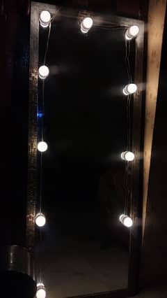 standing or hanging 5 foot mirror (free vanity lights)