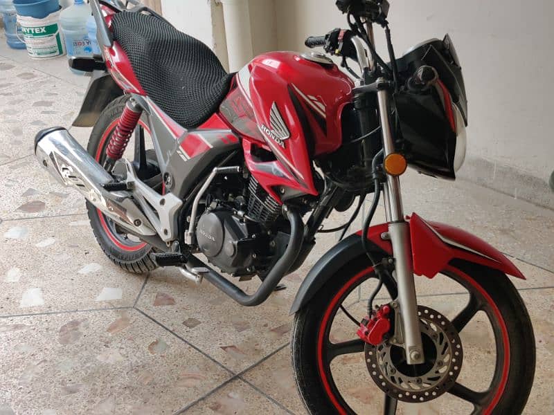 honda CB 150F Islamabad Number for sale 1