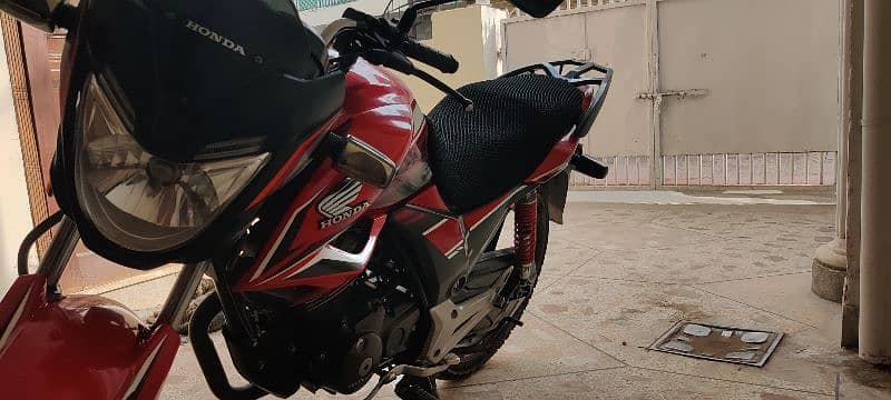 honda CB 150F Islamabad Number for sale 2