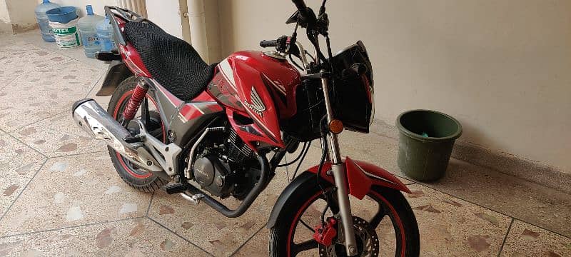 honda CB 150F Islamabad Number for sale 3