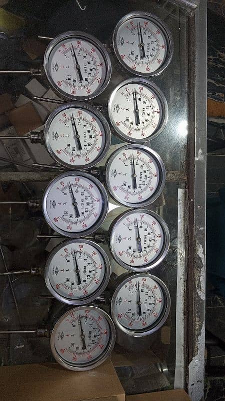 Pressure Gauge &. Temperature Gauge 1