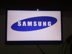 24 inch Samsung Led+ Dish antenna+ Audionic Boofer condition 10 by 10