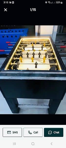 Table tennis/ Foosball/ Pool table/ Snooker/ Malco Videonics 12