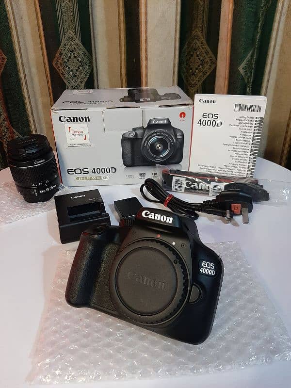 Canon Eos 4000D Dslr Camera | Brand New Condition 4