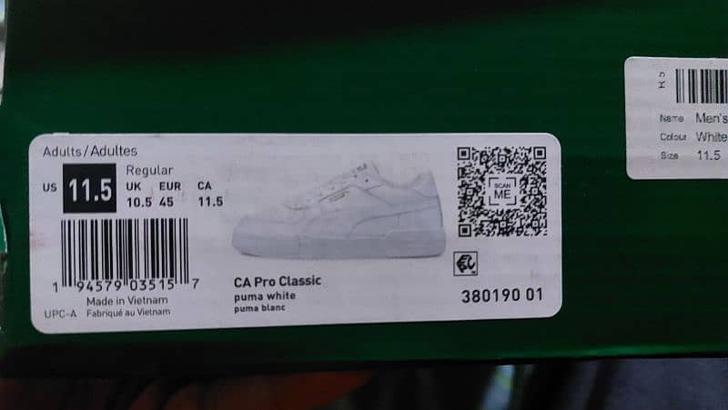 puma CA pro classic sneakers size 45 brand new 3