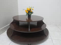 wood center table