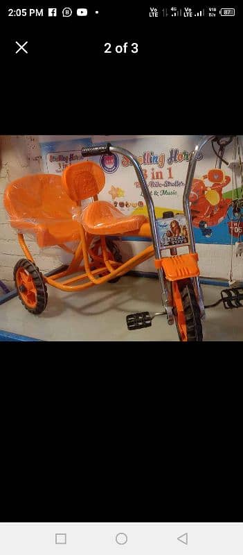 KIDS CYCLE 2SEATER(03019736802) 0