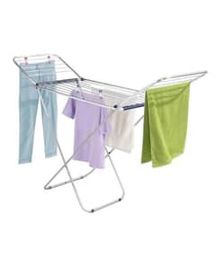 adjustable and foldable cloths drying stand