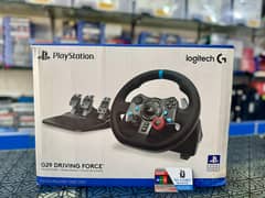 LOGITECH G29 WHEEL ( USED ) MINT CONDITION AT MY GAMES