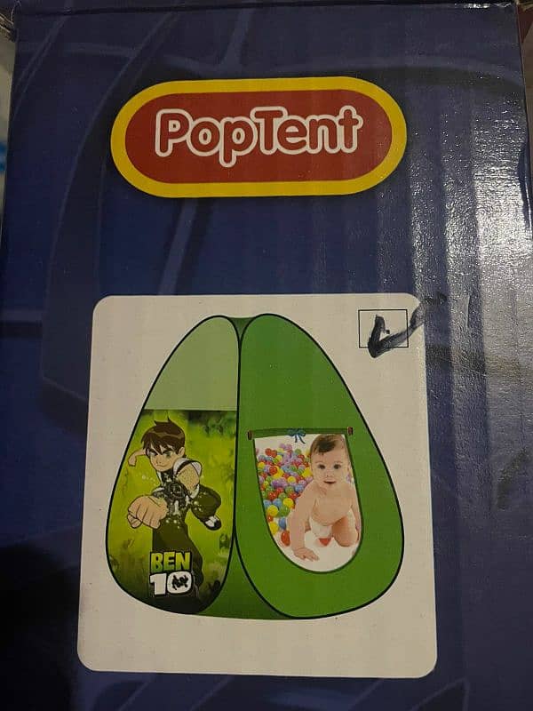 Poptent kids ben ten play area with 50 balls | kids play pen 1