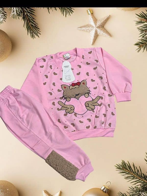 Kids French Terry Fabric suits 4