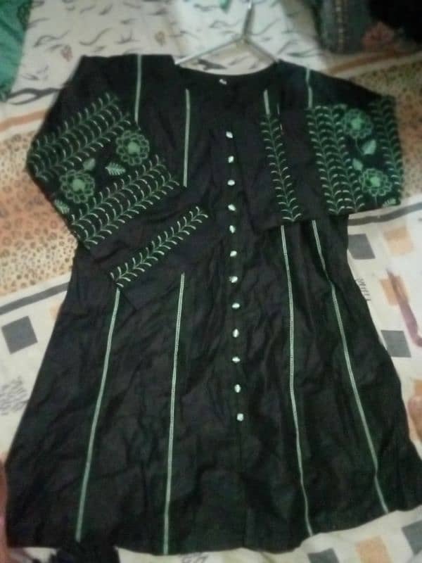 very beautiful black colour dress for 9 to 13 year old girl 0