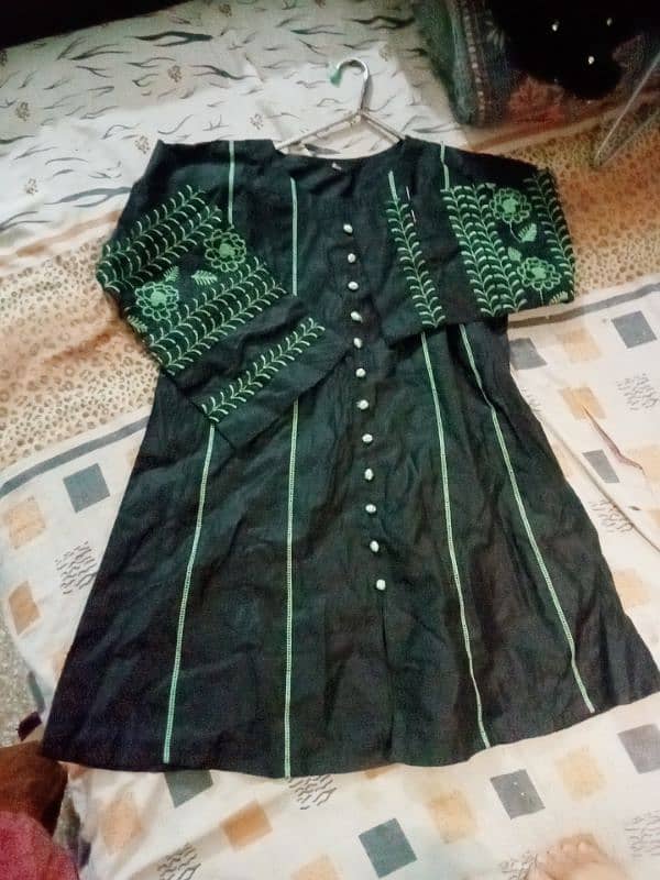 very beautiful black colour dress for 9 to 13 year old girl 3