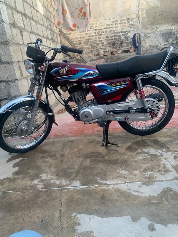 HONDA GC 125 for sell Chakwal road choa saidan shah 1