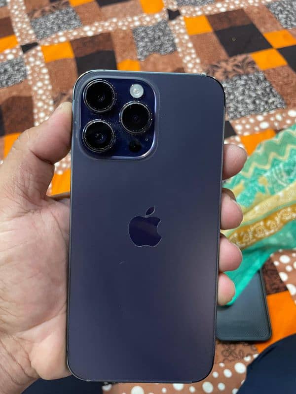 Iphone 14pro max Non Pta deep purple 8