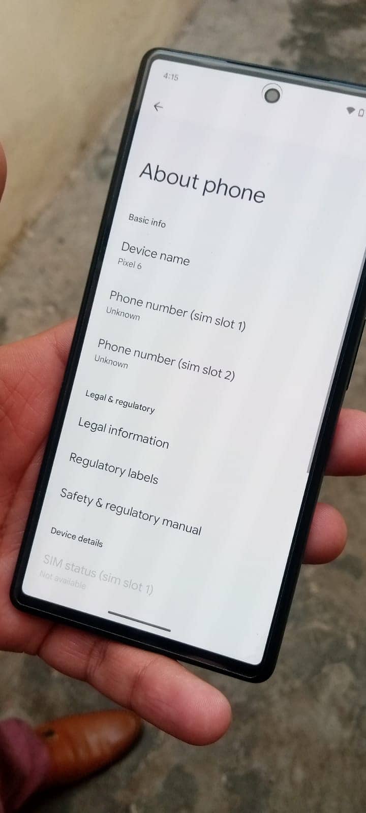 Google Pixel 6 10/10 2 month sim working 100% original 3