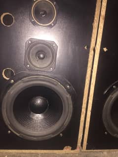 japaani woofer speakers" two pcs original 100% ok