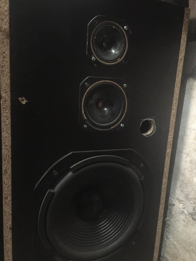 japaani woofer speakers" two pcs original 100% ok 2