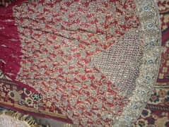 bridal lehanga very nice look lush condition