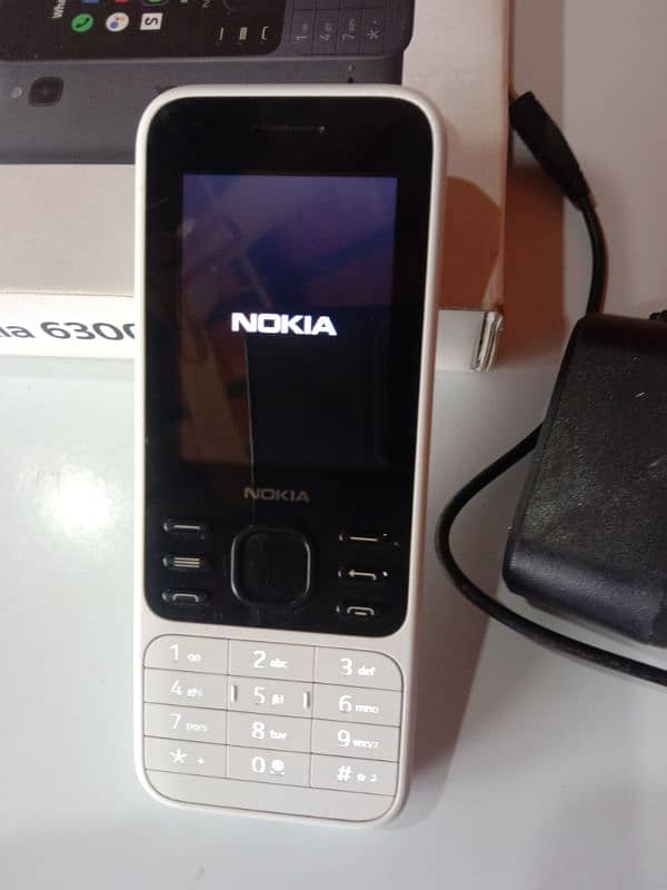 Nokia 6300 4G  good condition with charger and box 1