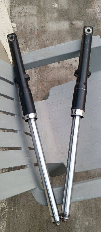 Honda 125cc front original shocks 2