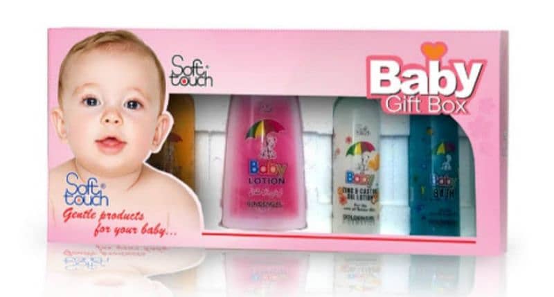 Baby Soft Touch Kit Baby lotion powder shampoo Gift Box (pack of 5) 0