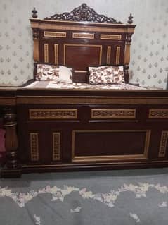 Pure wooden bed set(made from (chiniote)