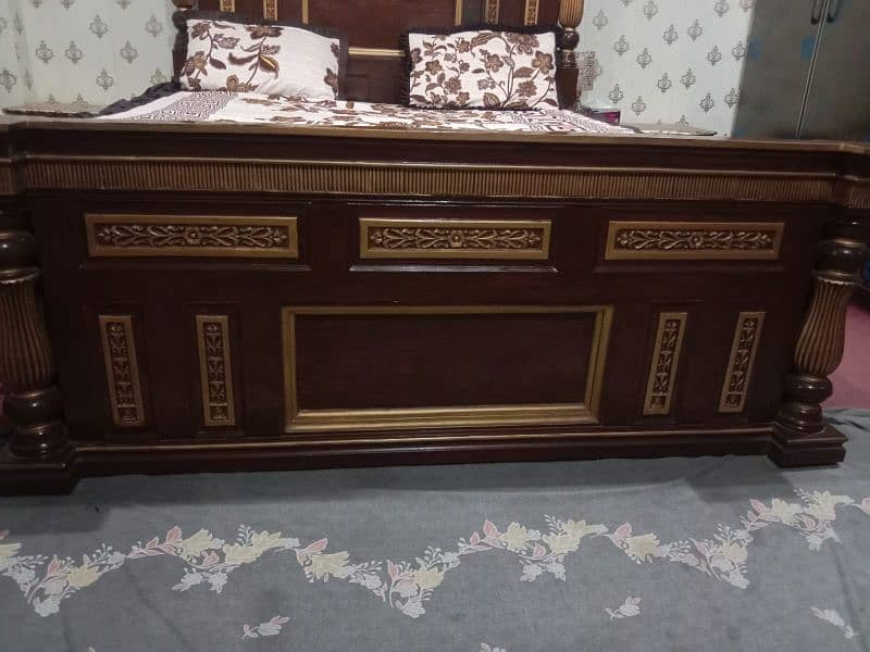 Pure wooden bed set(made from (chiniote) 10