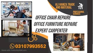 Office Chair Repair - Office Furniture Repairing - Carpenter Service